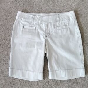 CAbi Women's Cream Bermuda Shorts
